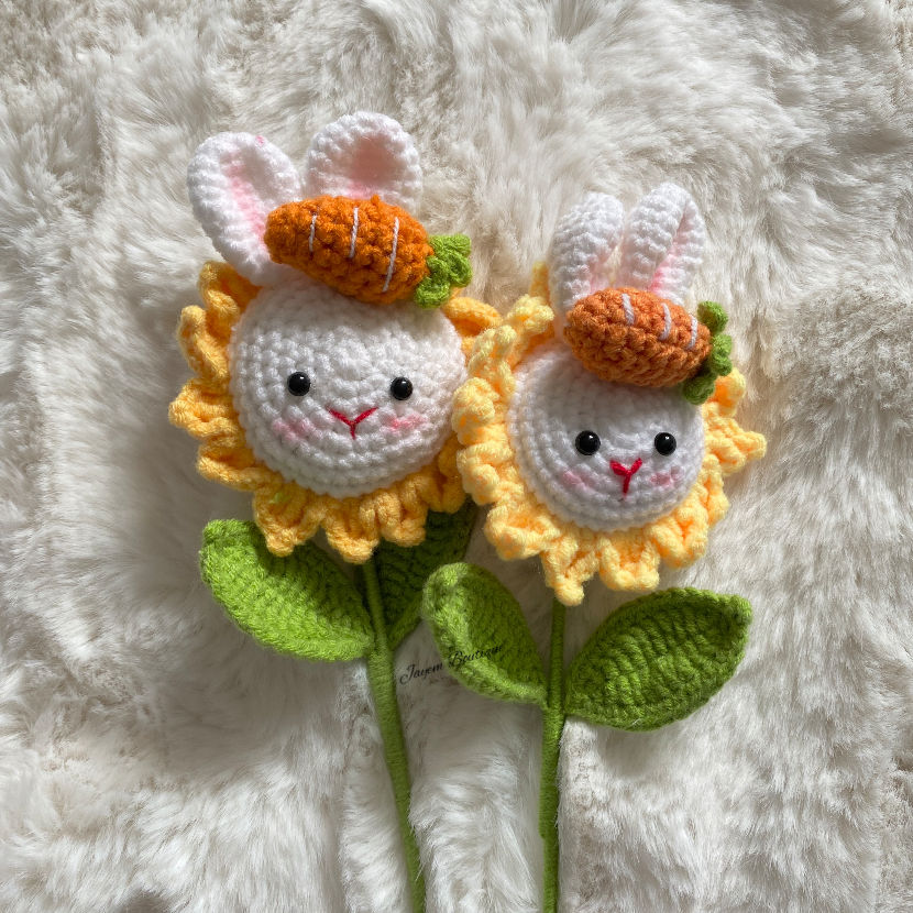 Sunflower Bunny - Carrot Head