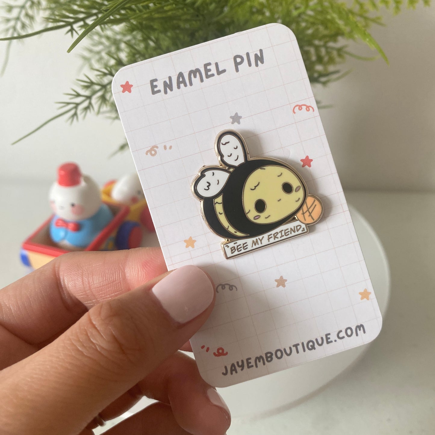 Bee My Friend | Enamel Pin